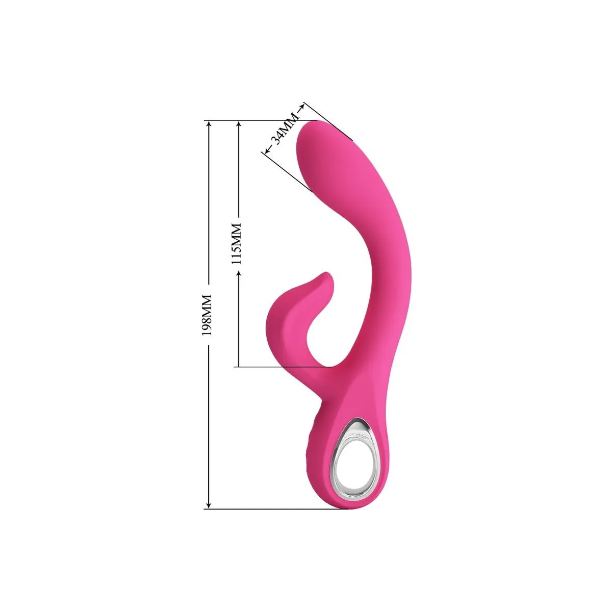 Fritz Rabbit Vibrator 12 Vibrationen Rosa von Pretty Love Flirtation | Fesselliebe.de