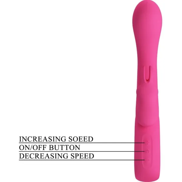 Novak Rabbit Vibrator 12 Vibrationen Rosa von Pretty Love Flirtation | Fesselliebe.de
