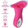 Clyde Oralvibrator Vibrierende Zunge 12 Vibrationen Rosa von Pretty Love Flirtation