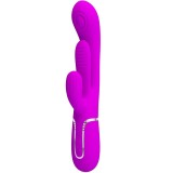 Shania Triple Rabbit Vibrator Multifunktions-Rosa von Pretty Love Flirtation | Fesselliebe.de