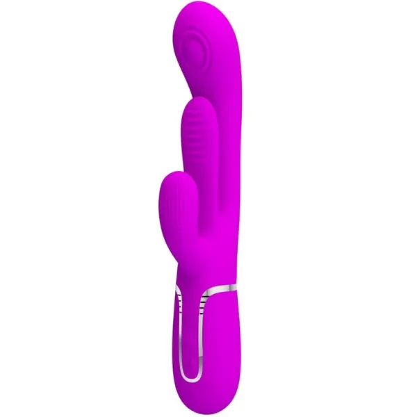 Shania Triple Rabbit Vibrator Multifunktions-Rosa von Pretty Love Flirtation | Fesselliebe.de