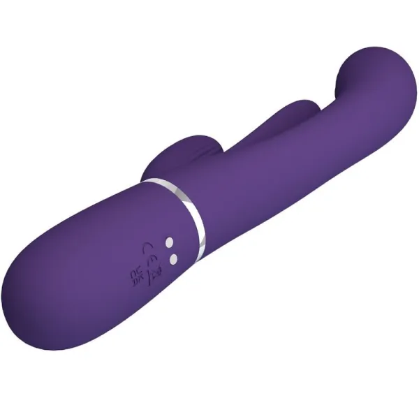 Shania Triple Rabbit Vibrator Multifunktions-Lila von Pretty Love | Fesselliebe.de