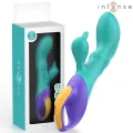 Fred Rabbit Vibrator Blau von Intense Fun