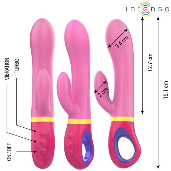 Daphne Pink Rabbit Vibrator von Intense Fun | Fesselliebe.de