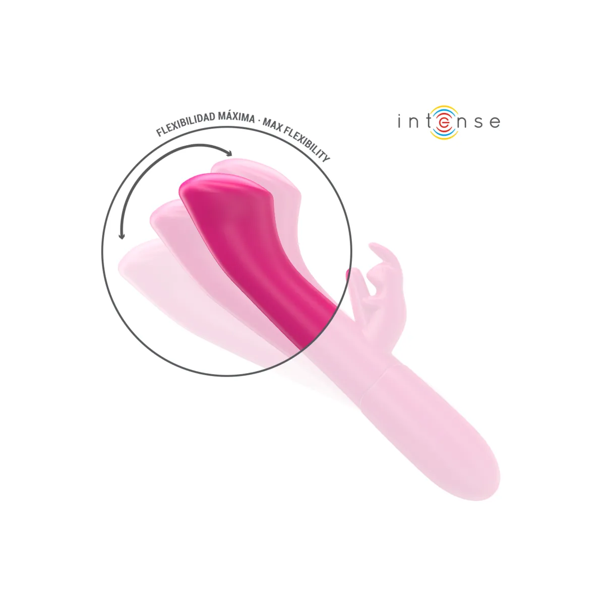 Julieta Rabbit Vibrator 18,6 cm 10 Vibrationen Rosa von Intense Fun | Fesselliebe.de