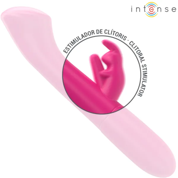 Julieta Rabbit Vibrator 18,6 cm 10 Vibrationen Rosa von Intense Fun | Fesselliebe.de