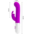 Centaur Vibrator Rabbit 30 Vibrationsmodi Lila von Pretty Love