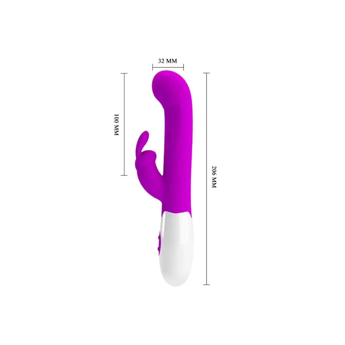 Centaur Vibrator Rabbit 30 Vibrationsmodi Lila von Pretty Love | Fesselliebe.de