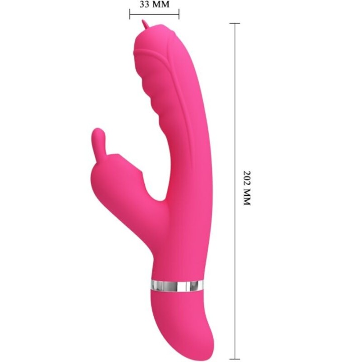 Phoenix Multifunktions-Rabbitvibrator Rosa von Pretty Love | Fesselliebe.de