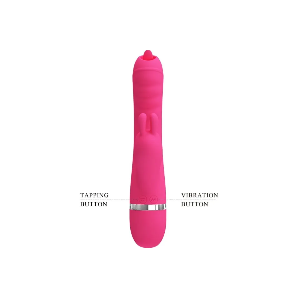 Phoenix Multifunktions-Rabbitvibrator Rosa von Pretty Love | Fesselliebe.de