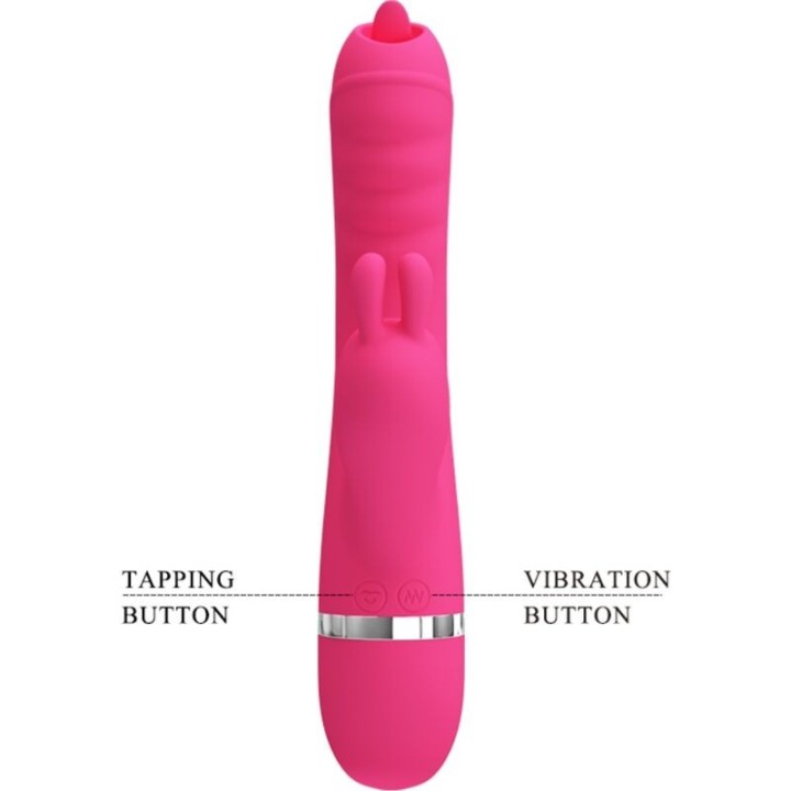 Phoenix Multifunktions-Rabbitvibrator Rosa von Pretty Love | Fesselliebe.de