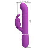 Coale 4 In 1 Multifunktions-Rabbit-Vibrator Lila von Pretty Love | Fesselliebe.de