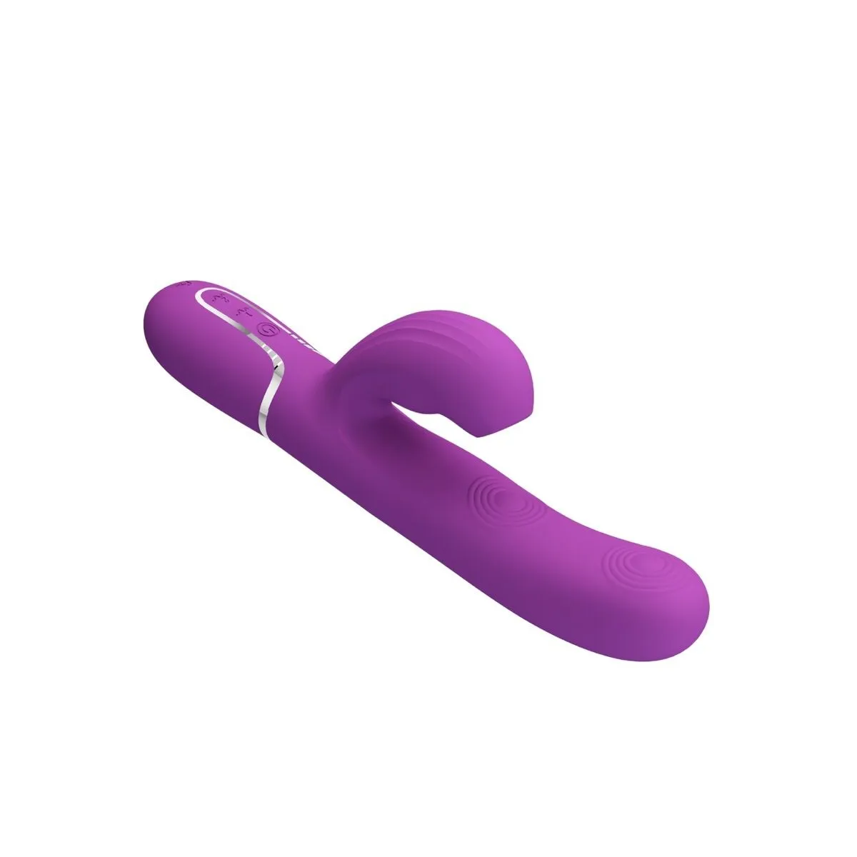 Perlita 3 In 1 Multifunktions-Rabbit-Vibrator Lila von Pretty Love | Fesselliebe.de