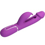 Kampas 3 In 1 Multifunktions-Rabbit-Vibrator Lila von Pretty Love | Fesselliebe.de