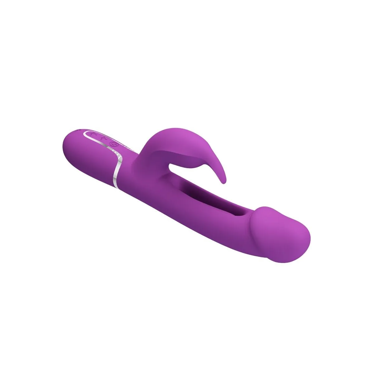 Kampas 3 In 1 Multifunktions-Rabbit-Vibrator Lila von Pretty Love | Fesselliebe.de