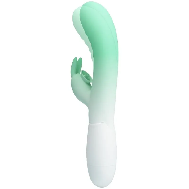 Cerberus Rabbit Vibrator 3o Vibrationen Grün von Pretty Love | Fesselliebe.de