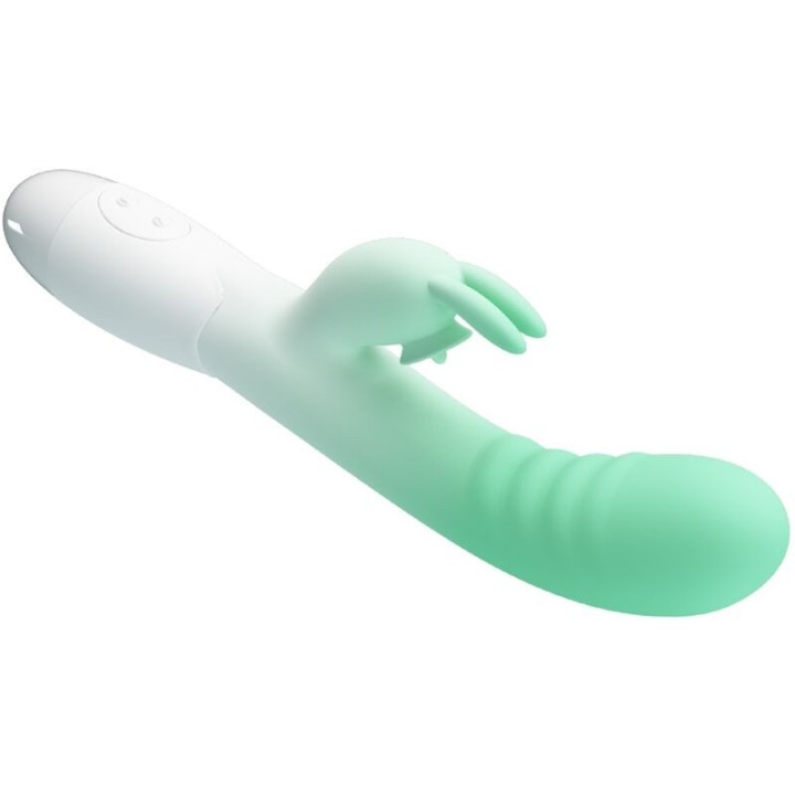 Cerberus Rabbit Vibrator 3o Vibrationen Grün von Pretty Love | Fesselliebe.de