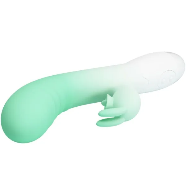 Cerberus Rabbit Vibrator 3o Vibrationen Grün von Pretty Love | Fesselliebe.de