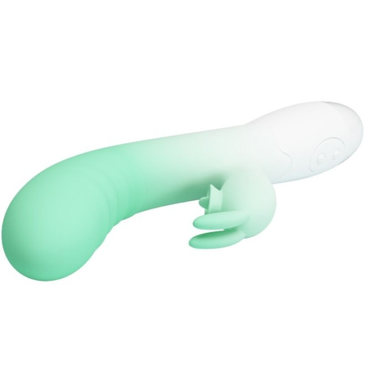 Cerberus Rabbit Vibrator 3o Vibrationen Grün von Pretty Love | Fesselliebe.de