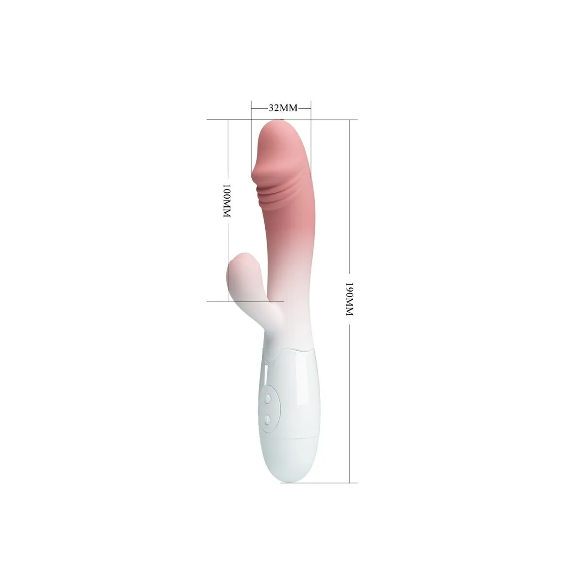 Snappy Rabbit Vibrator 30 Vibrationen Rosa von Pretty Love | Fesselliebe.de