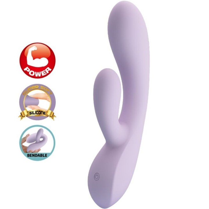 Rosolyn Rabbit Vibrator 10 Vibrationen Lila von Pretty Love | Fesselliebe.de