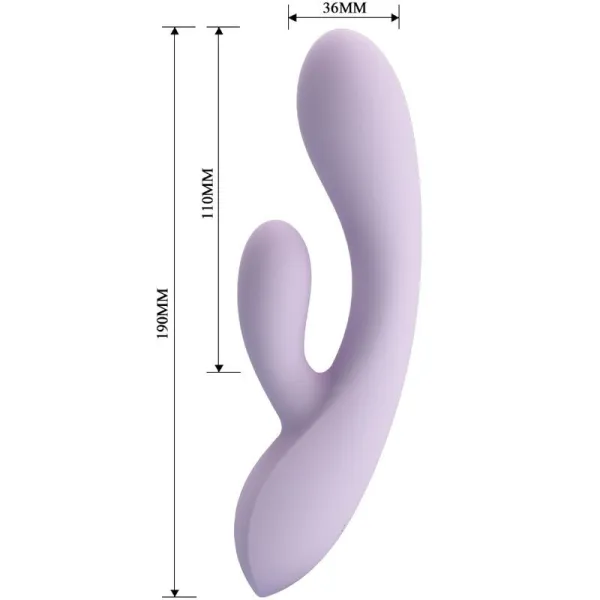 Rosolyn Rabbit Vibrator 10 Vibrationen Lila von Pretty Love | Fesselliebe.de