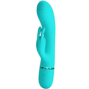 Scocco Vibrator Rabbit Türkis von Pretty Love Flirtation