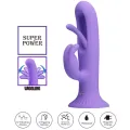 Killmoulis Rabbit Vibrator 12 Vibrationsmodi Lila von Pretty Love