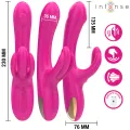 Britney Multifunktions-Rabbit-Vibrator 23 cm Rosa von Intense Fun
