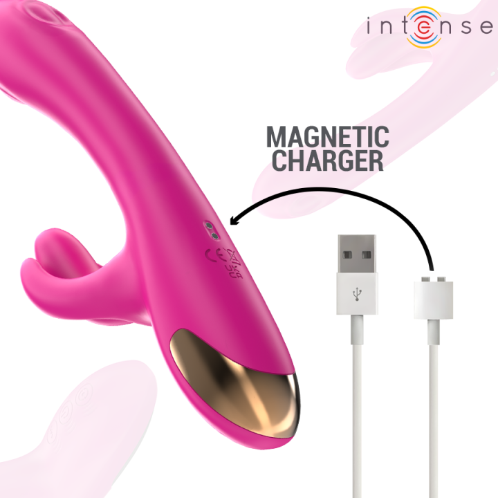 Britney Multifunktions-Rabbit-Vibrator 23 cm Rosa von Intense Fun | Fesselliebe.de