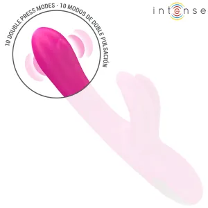Britney Multifunktions-Rabbit-Vibrator 23 cm Rosa von Intense Fun
