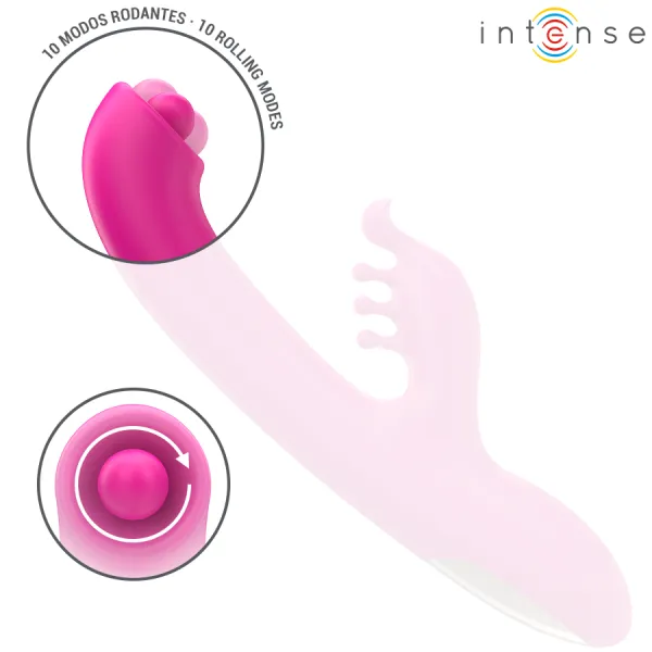 Christina Multifunktions-Rabbit-Vibrator 22,5 cm Rosa von Intense Fun | Fesselliebe.de