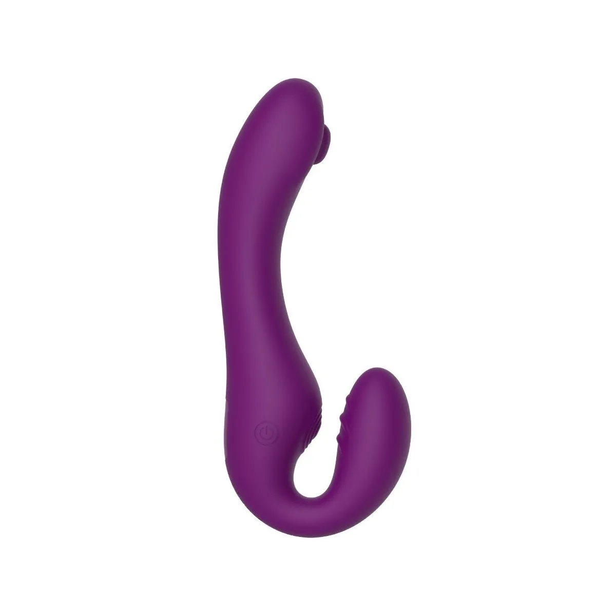 Xocoon – 2 In 1 Strapless Strap-On Vibrator mit Fernbedienung Lila von Xocoon | Fesselliebe.de