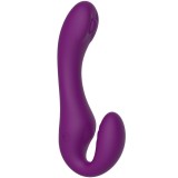 Xocoon – 2 In 1 Strapless Strap-On Vibrator mit Fernbedienung Lila von Xocoon | Fesselliebe.de