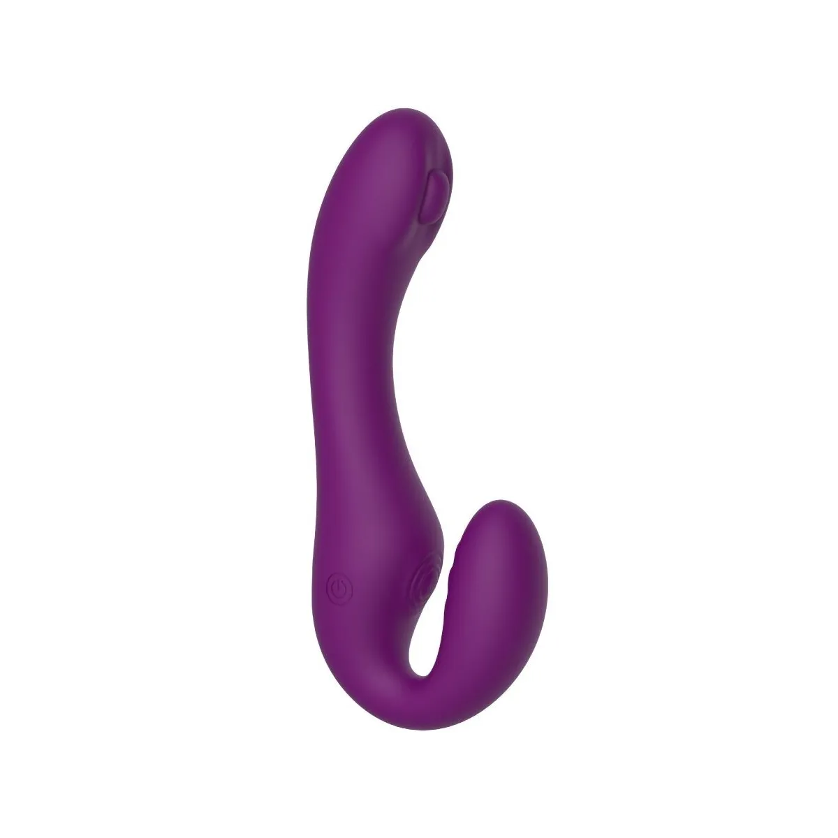 Xocoon – 2 In 1 Strapless Strap-On Vibrator mit Fernbedienung Lila von Xocoon | Fesselliebe.de