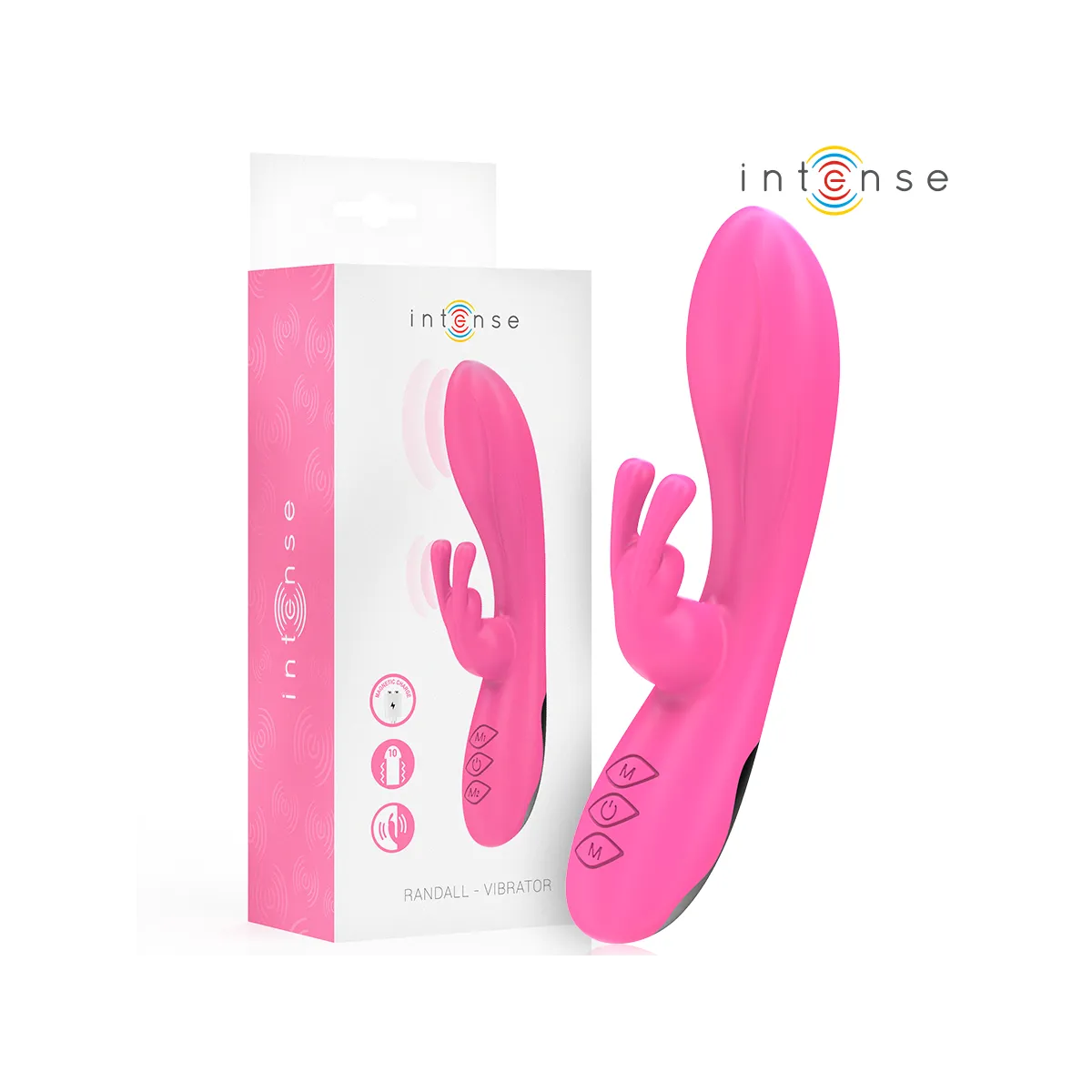Randall Rabbit Vibrator 10 Vibrationen Rosa von Intense Fun | Fesselliebe.de