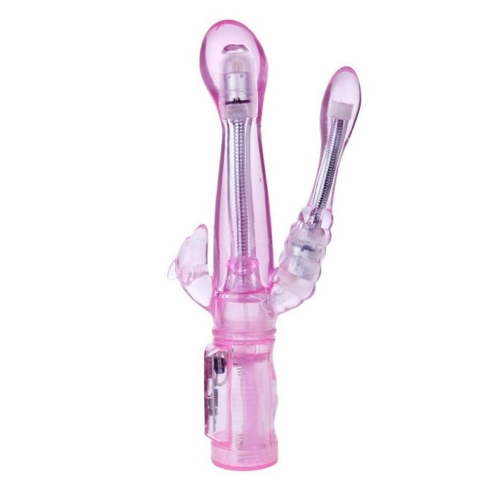Flexibler Vibrator mit Analstimulator von Baile Vibrators | Fesselliebe.de
