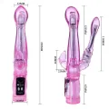 Flexibler Vibrator mit Analstimulator von Baile Vibrators