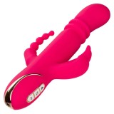 Jack Fantasy Dreifach Beheizter Vibrator Rabbit Rosa von Calexotics | Fesselliebe.de