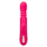 Jack Fantasy Dreifach Beheizter Vibrator Rabbit Rosa von Calexotics | Fesselliebe.de