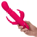 Jack Fantasy Dreifach Beheizter Vibrator Rabbit Rosa von Calexotics