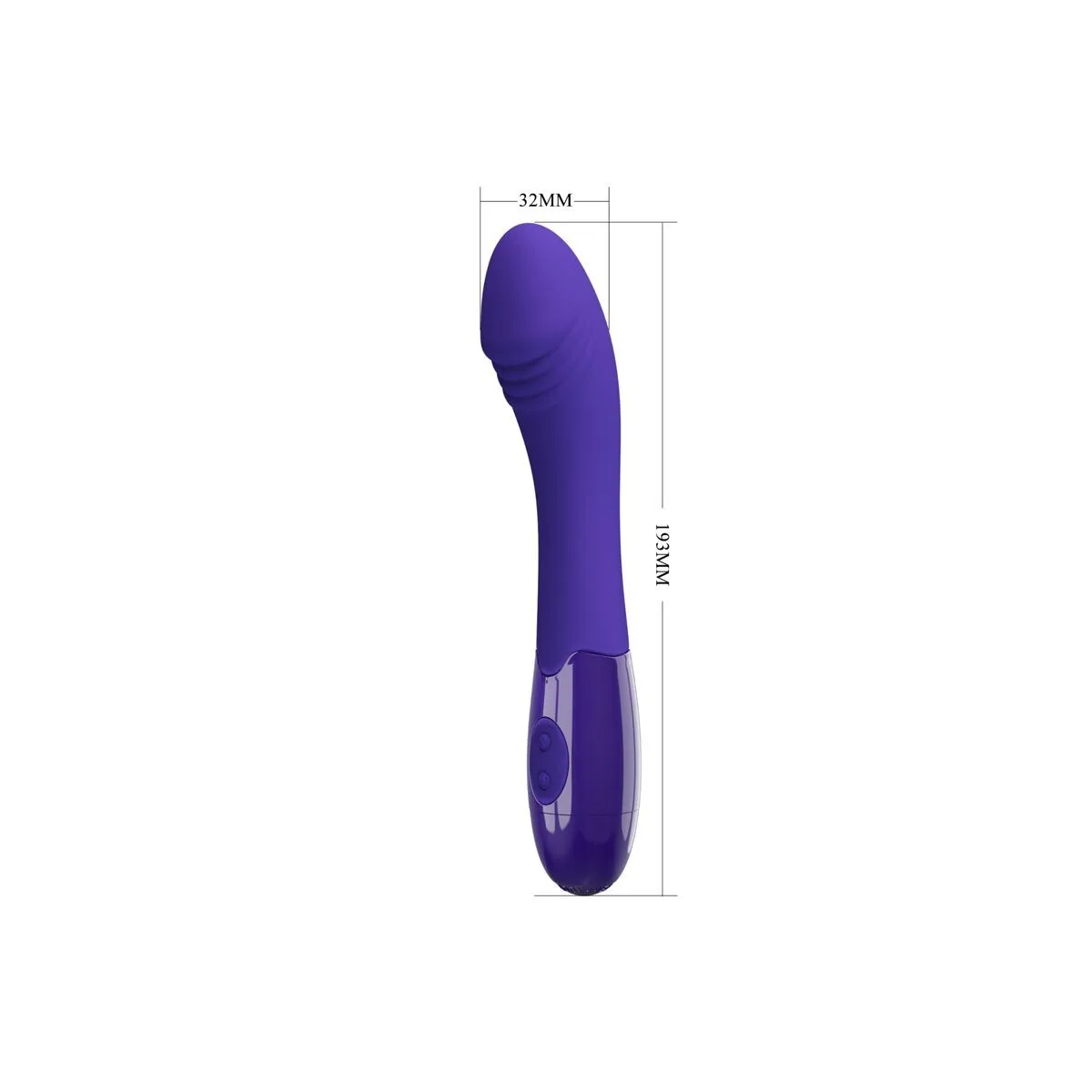 Elemental Youth Violett Vibrator Dildo von Pretty Love Youth | Fesselliebe.de