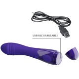 Elemental Youth Violett Vibrator Dildo von Pretty Love Youth | Fesselliebe.de