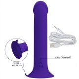 Murray Youth Vibrierender Dildo & wiederaufladbarer Violett von Pretty Love Led | Fesselliebe.de