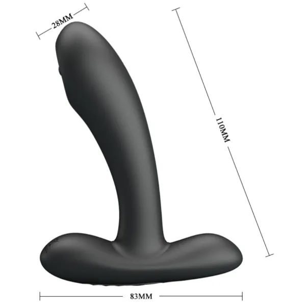 Remington Anal- und Vaginal-Vibrationsmassager Schwarz von Pretty Love | Fesselliebe.de