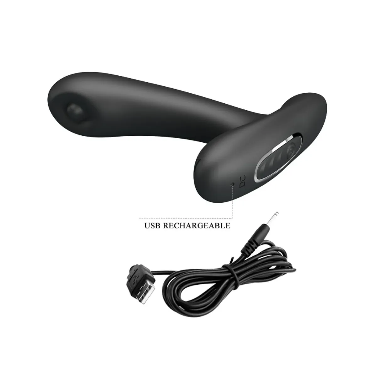 Remington Anal- und Vaginal-Vibrationsmassager Schwarz von Pretty Love | Fesselliebe.de