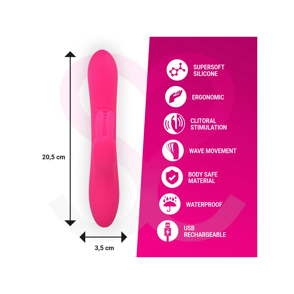 Ethan Premium Silikon wiederaufladbar von Moressa | Fesselliebe.de