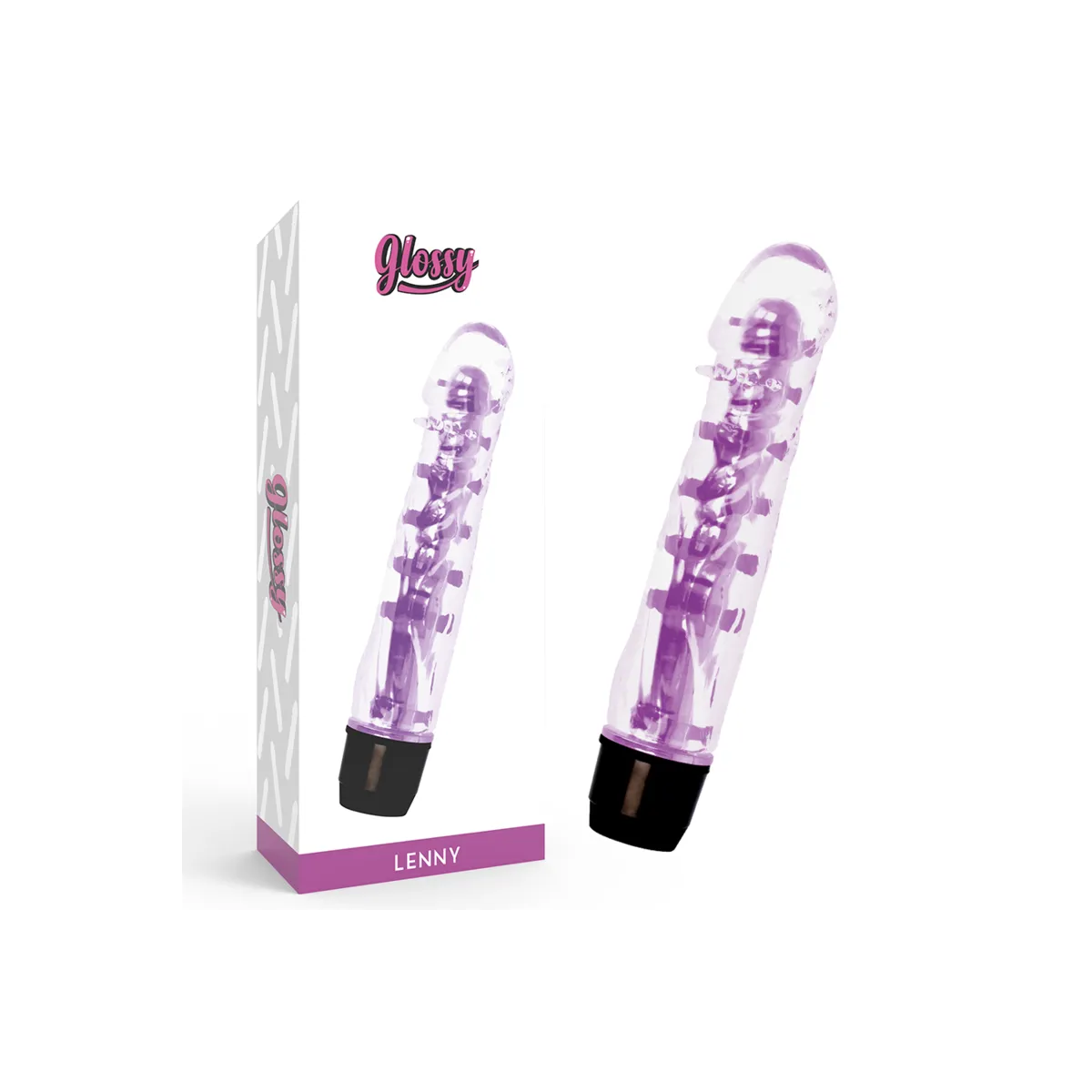 Lenny Vibrator Lila von Glossy | Fesselliebe.de