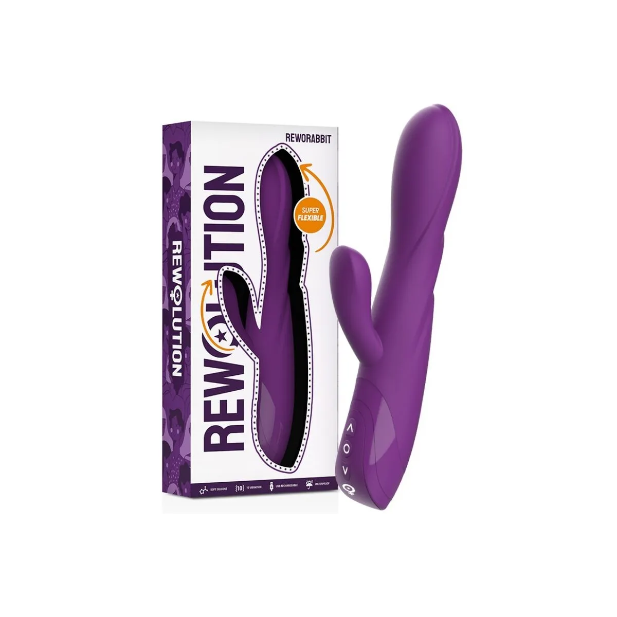 Reworabbit Flexibler Vibrator mit Rabbit von Rewolution | Fesselliebe.de