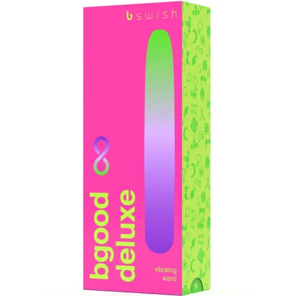 Bgood Infinite Deluxe wiederaufladbarer Vibrator Blaues Silikon von B Swish | Fesselliebe.de